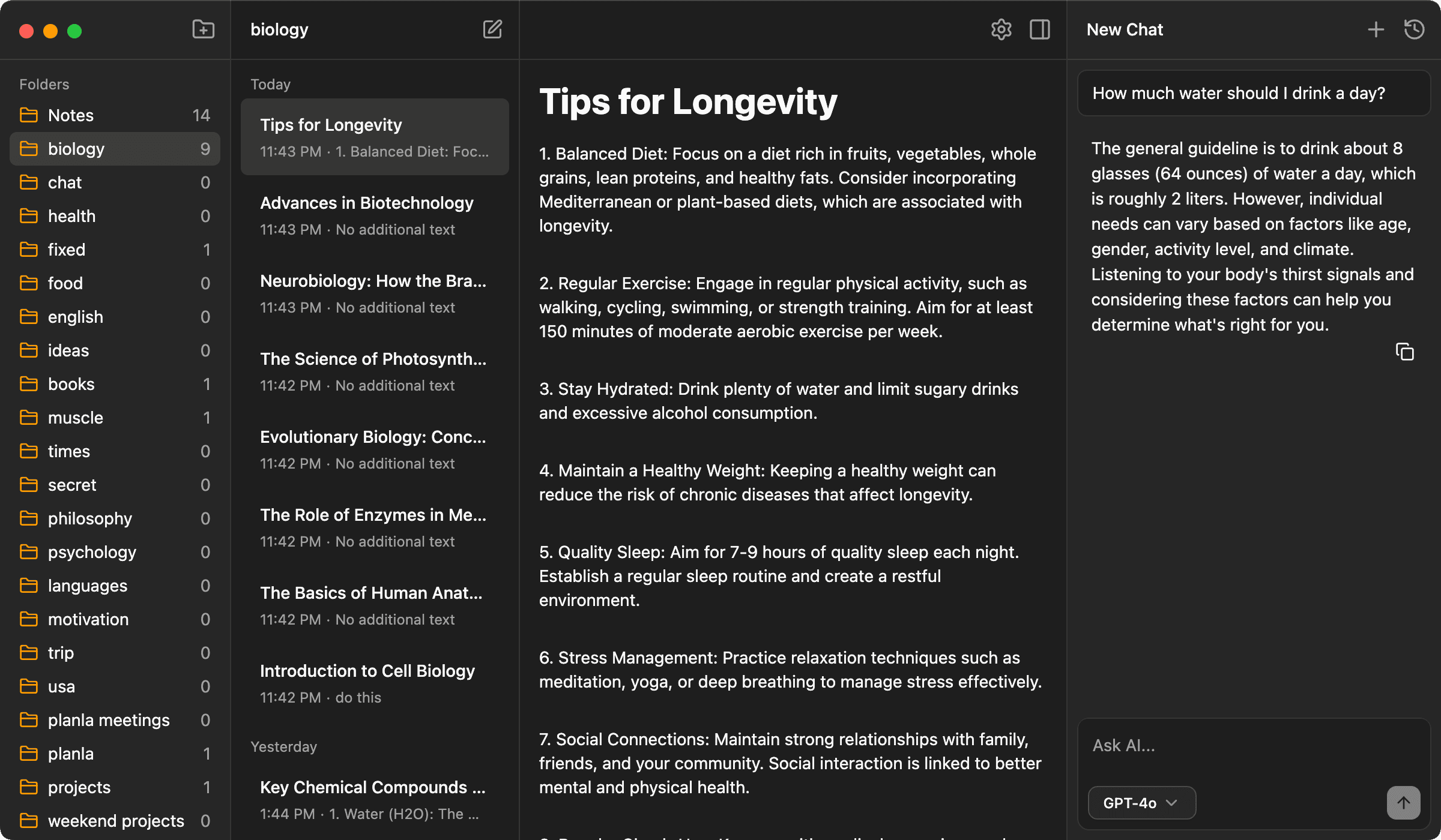 Grape App Interface Preview