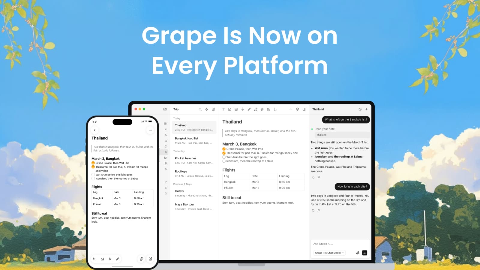 Grape Is Now on Every Platform