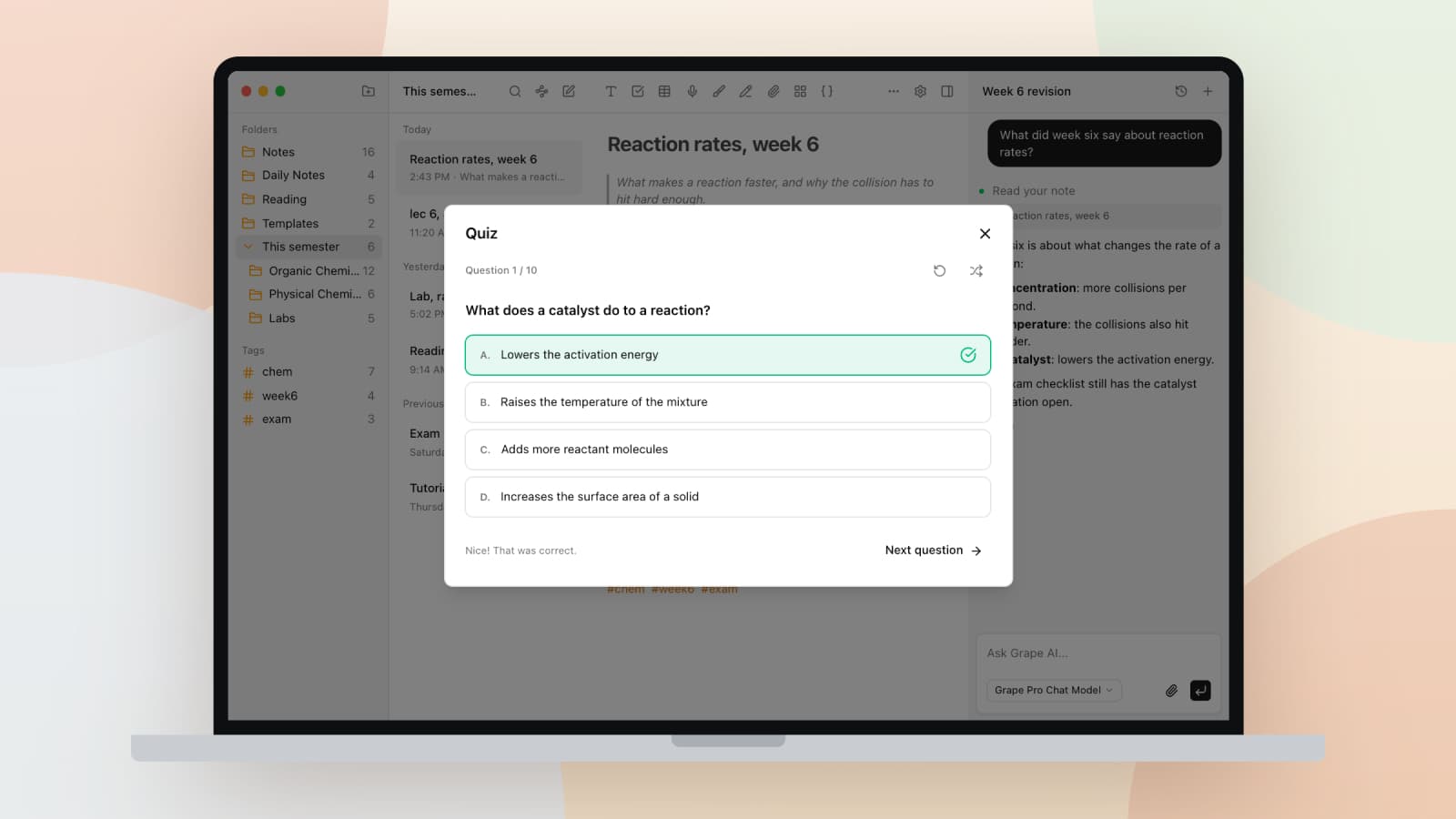 Quizzes From Your Own Notes