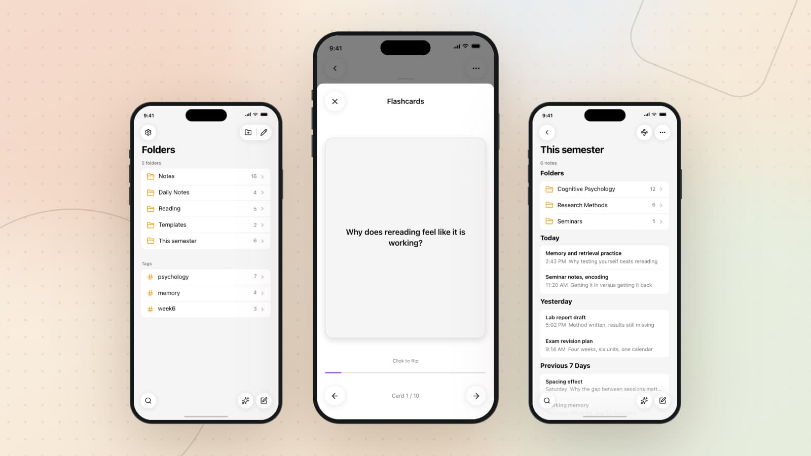 Flashcards From Your Own Notes