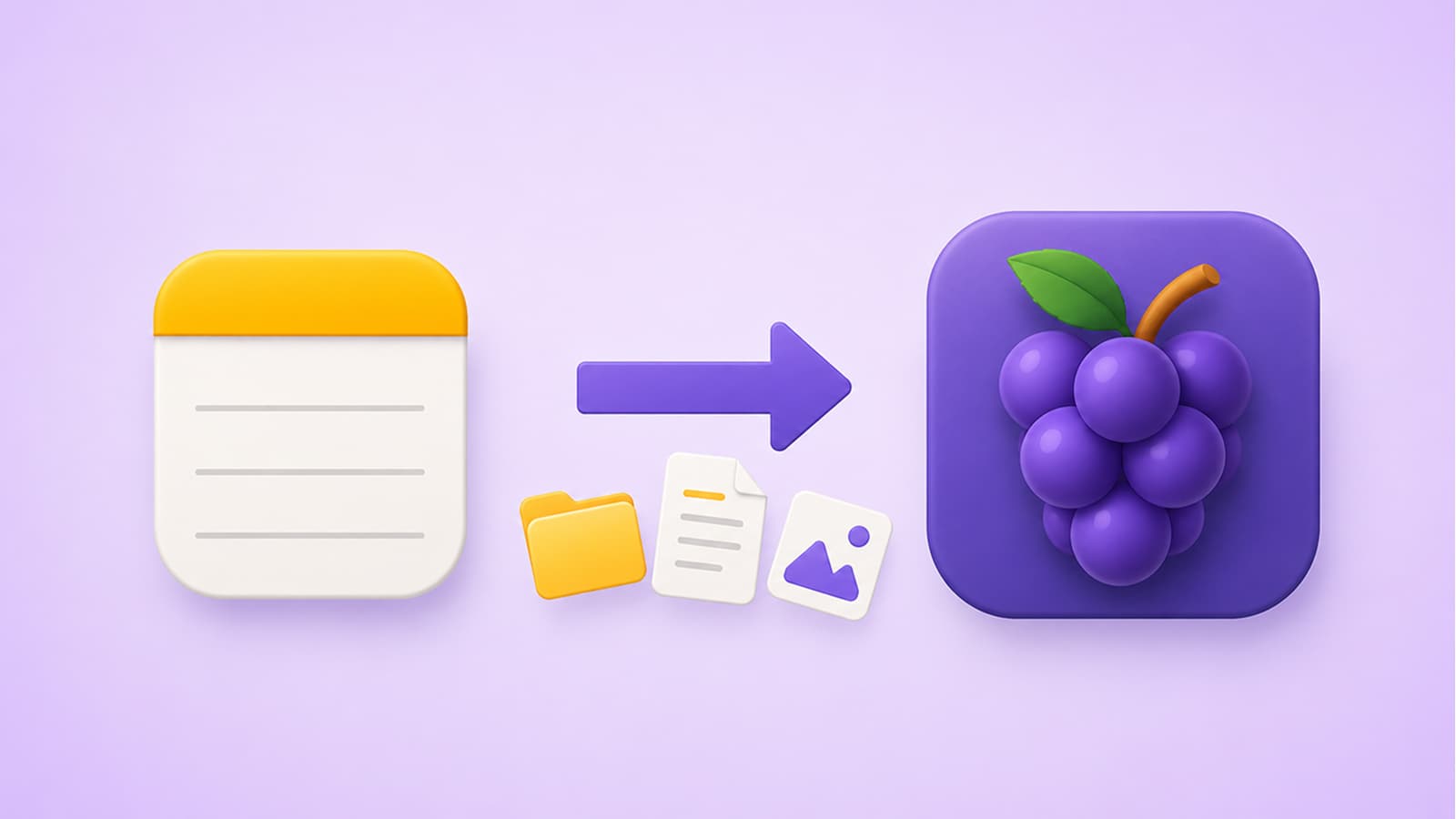 Import Apple Notes into Grape