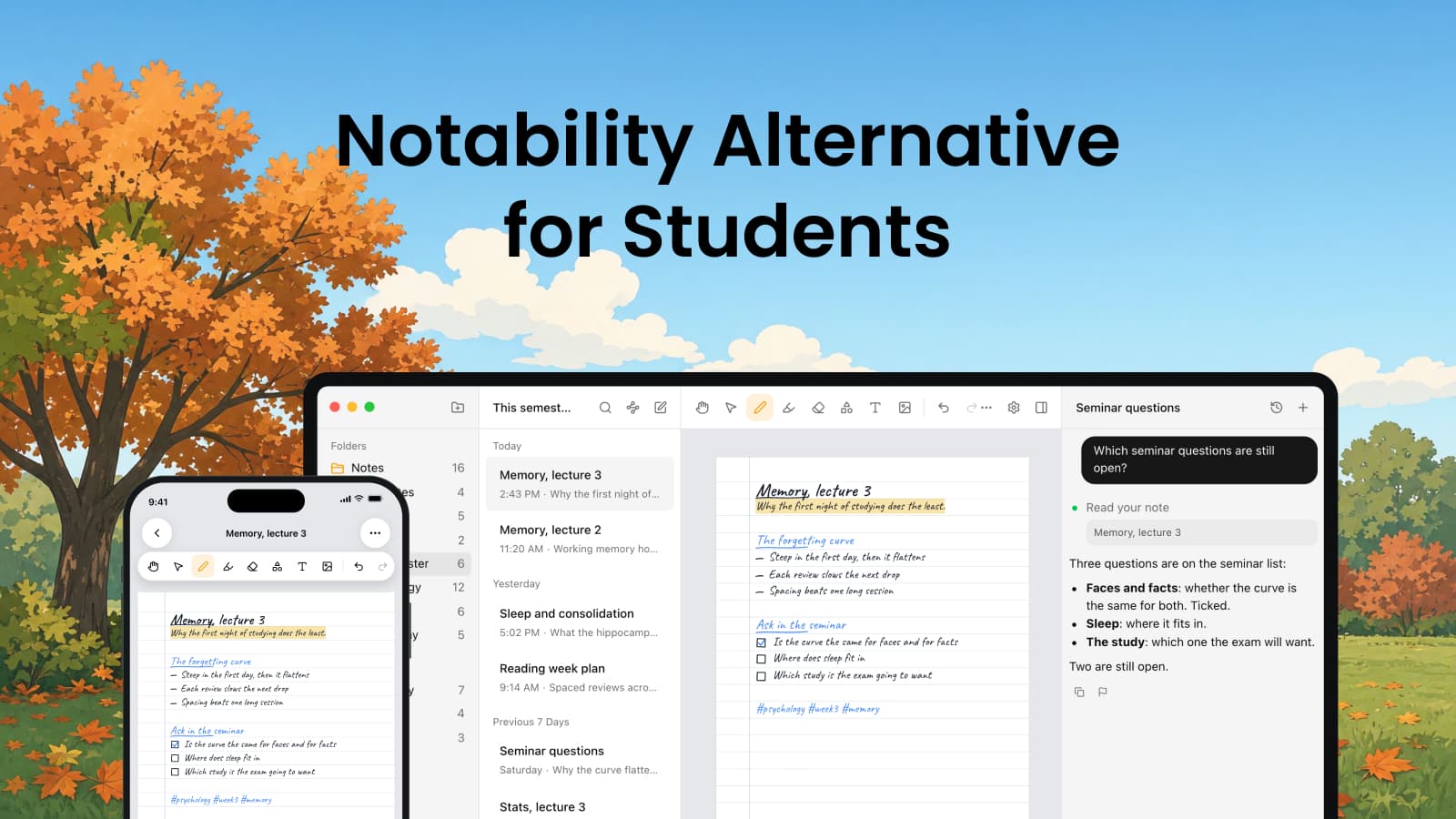 Notability Alternative for Students